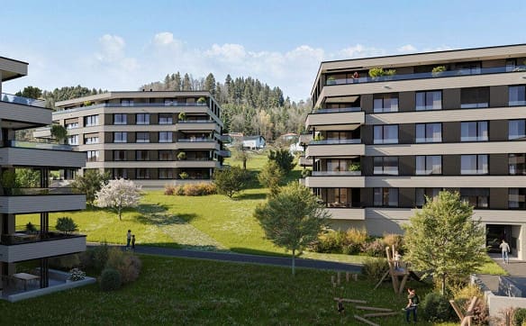 Immobilie in Abtwil Ag - Neubau "Obstgarten" - 5.5-Zi. Familienwohnung - Bild 3