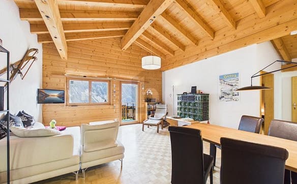 Immobilie in Davos Wiesen - EINMALIGE AUSSICHTSLAGE MIT GROSSEM GRUNDSTÜCK - Bild 2