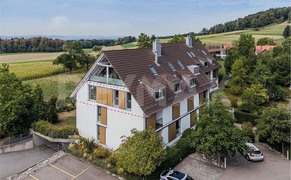 Immobilie in Aeugst Am Albis - HOCHWERTIGE 4½-ZIMMER-MINERGIE-WOHNUNG MIT SICHT - Bild 2
