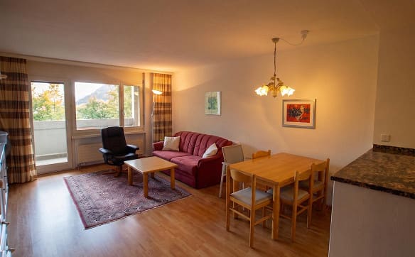 Immobilie in Disentis/mustér - Ruhige 2.0-Zimmer-Wohnung in Disentis - Bild 2