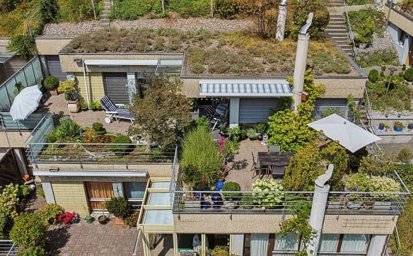 Immobilie in Utzigen - 4.5 Zimmer Terrassenhaus mit Traumaussicht in Utzigen - Bild 0