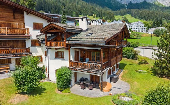 Immobilie in Flims Dorf - Flims: Ferienwohnung mit besonderer Ausstrahlung und separatem Studio - Bild 4