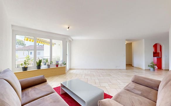 Immobilie in Beromünster - Grosszügige 5.5-Zimmerwohnung mit 2 Balkonen und Lift - Bild 3