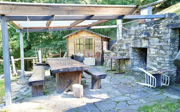 Immobilie in Vogorno - 2-Zimmer-Rustico mit Sitzplatz und schöner Seesicht   |   rustico d... - Bild 11