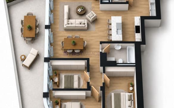 Immobilie in Chesières - Villars - Chesières - PPE LOT N - CHF 650'000.- - Bild 19