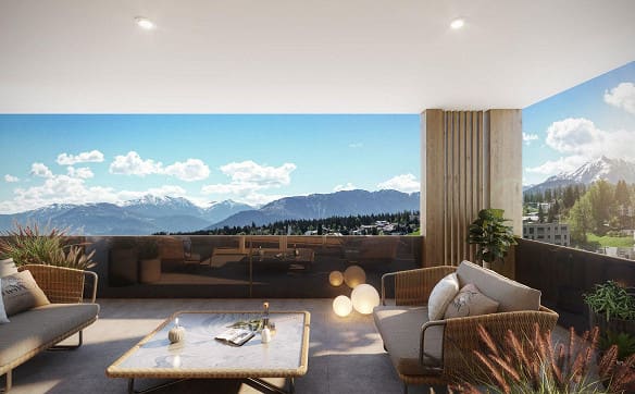 Immobilie in Flims Dorf - LETZTE 3.5 Zimmer Maisonettewohnung, 15 m von der Piste und den Ber... - Bild 0