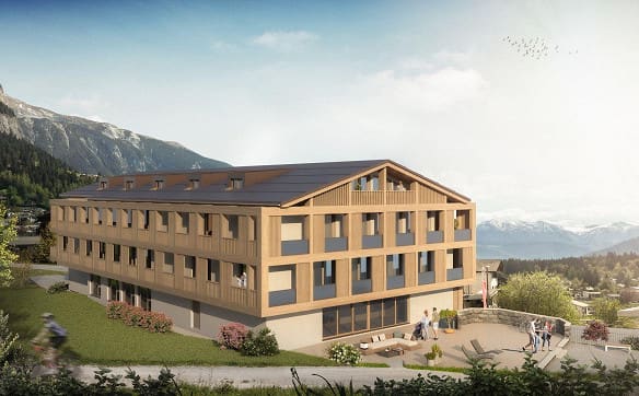 Immobilie in Flims Dorf - LETZTE 3.5 Zimmer Maisonettewohnung, 15 m von der Piste und den Ber... - Bild 8