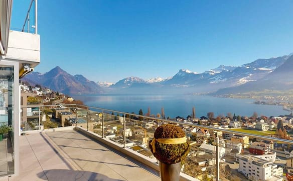 Immobilie in Ennetbürgen - Wohnen mit Weitblick - Bild 0