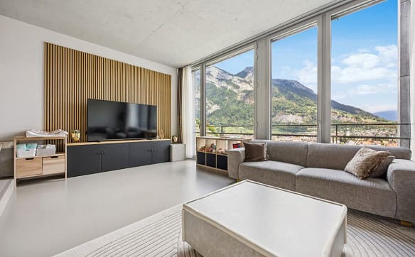 Immobilie in Mels - 6.5-Zimmer-Townhouse im Uptown Mels mit Panoramablick - Bild 1