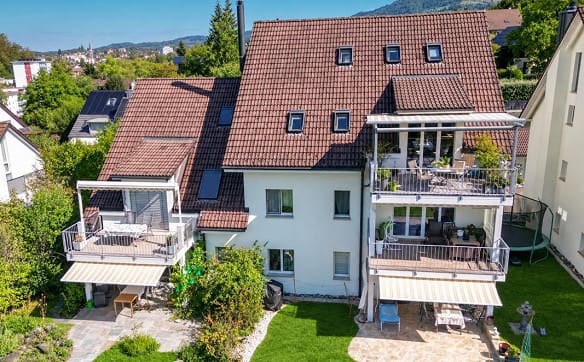 Immobilie in Rüti Zh - Grosse Dach-Maisonettewohnung mit Fernsicht - Bild 0