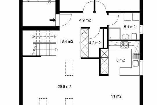 Immobilie in Rüti Zh - Grosse Dach-Maisonettewohnung mit Fernsicht - Bild 14