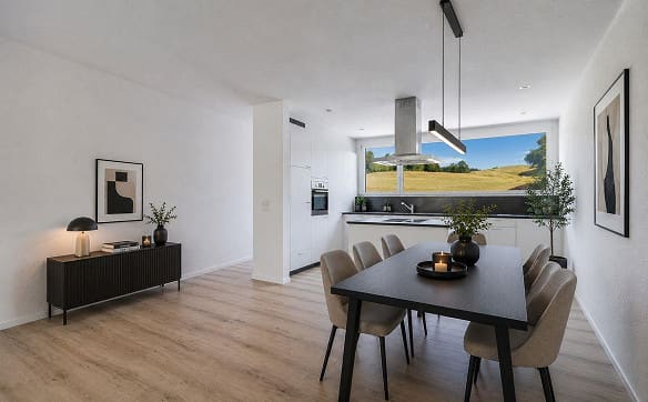 Immobilie in Wald Zh - Geräumiges 4.5-Zimmer-Duplex mit Aussicht in Eschenbach - Bild 1