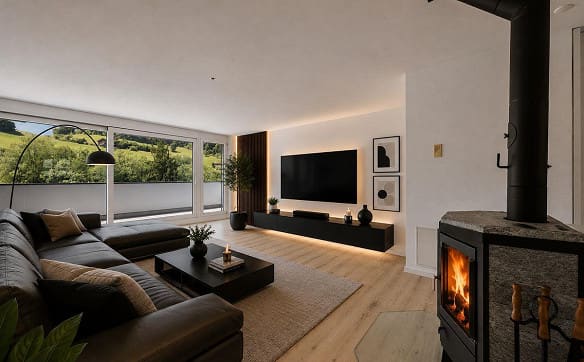 Immobilie in Wald Zh - Geräumiges 4.5-Zimmer-Duplex mit Aussicht in Eschenbach - Bild 4