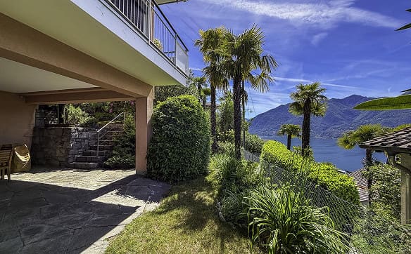 Immobilie in Orselina - Monolocale con splendida vista lago - Bild 13