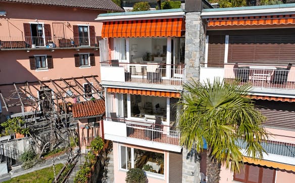Immobilie in Orselina - Monolocale con splendida vista lago - Bild 22