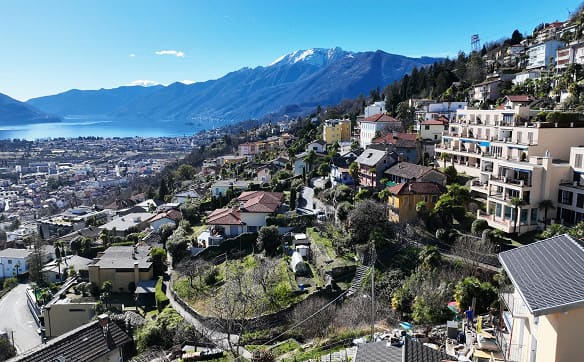 Immobilie in Orselina - Monolocale con splendida vista lago - Bild 24
