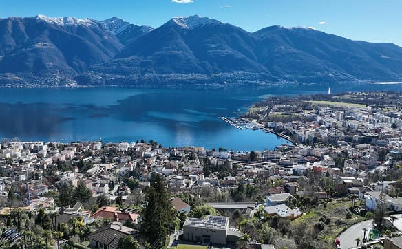 Immobilie in Orselina - Monolocale con splendida vista lago - Bild 25