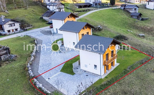 Immobilie in Selma - Chalet «Valle» in Selma: modern, hell, mit Gartenbereich und Parkplatz - Bild 0