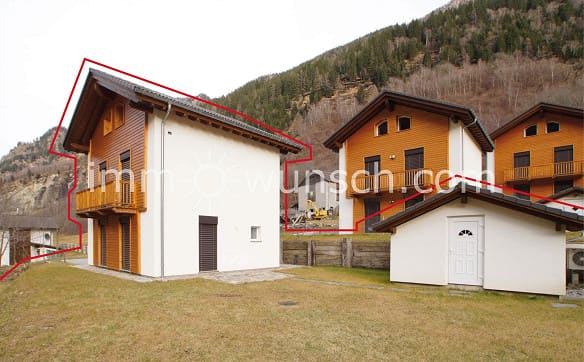 Immobilie in Selma - Chalet «Valle» in Selma: modern, hell, mit Gartenbereich und Parkplatz - Bild 3