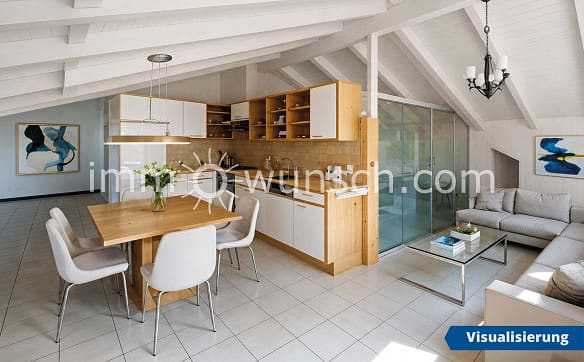 Immobilie in Susten - Die Gelegenheit - Charmante 2 ½ Zimmer (3 ½ Zi.) Dach-Eigentumswohn... - Bild 1
