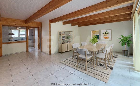 Immobilie in Wildegg - Freistehendes Kämpf-Haus in familienfreundlichem Quartier - Bild 1
