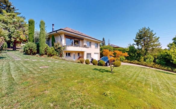 Immobilie in Echandens - Superbe maison individuelle avec vue sur le Léman à Échandens - Bild 0