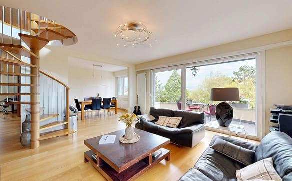Immobilie in Echandens - Superbe maison individuelle avec vue sur le Léman à Échandens - Bild 2