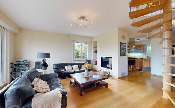Immobilie in Echandens - Superbe maison individuelle avec vue sur le Léman à Échandens - Bild 3