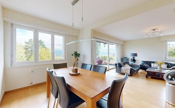 Immobilie in Echandens - Superbe maison individuelle avec vue sur le Léman à Échandens - Bild 4