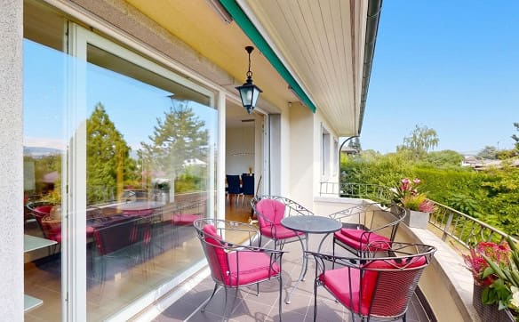 Immobilie in Echandens - Superbe maison individuelle avec vue sur le Léman à Échandens - Bild 8