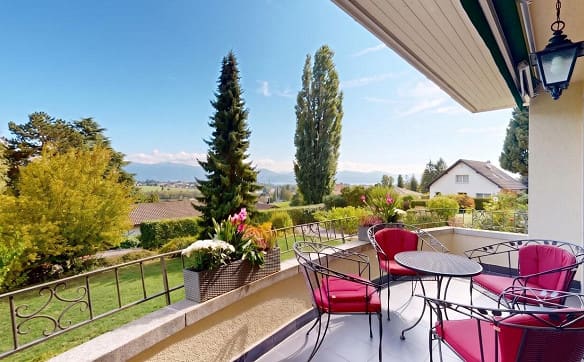 Immobilie in Echandens - Superbe maison individuelle avec vue sur le Léman à Échandens - Bild 9