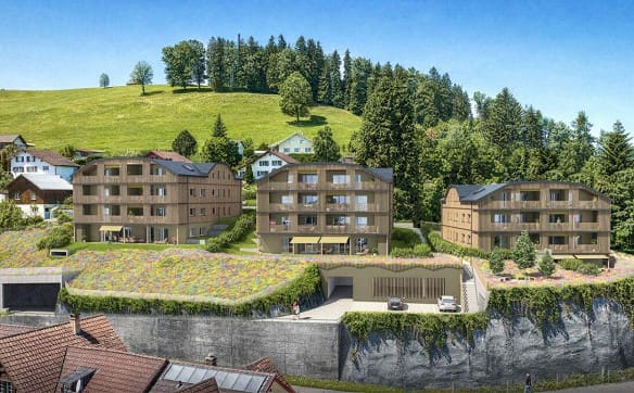 Immobilie in Waldstatt - «Somnium» - hochwertige Eigentumswohnungen mit unverbaubarer Alpste... - Bild 2