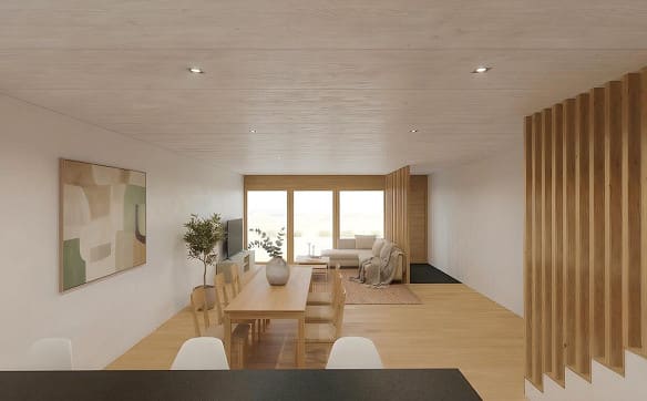 Immobilie in La Sagne Ne - Appartement à La Sagne - Bild 4