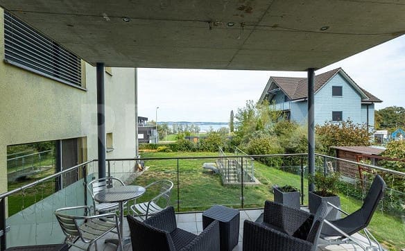 Immobilie in Scherzingen - Südwohnung mit Garten & Seesicht - Bild 6