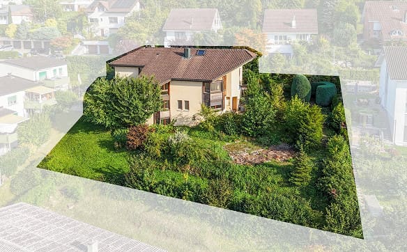 Immobilie in Ebikon - Viel Platz, viel Potential – freistehendes Einfamilienhaus in Ebikon - Bild 0