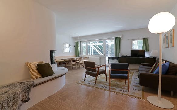Immobilie in Lenzerheide/lai - 4.5-Zimmer-Wohnung mit Cheminée und Balkon in der Lenzerheide - Bild 1
