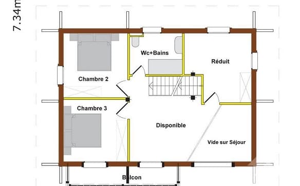 Immobilie in Basse-nendaz - Chalet de 146 m2 à construire sur un terrain de 1000 m2 - Bild 7