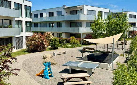 Immobilie in Berg Sg - Neuwertige 5 1/2 Zimmer-Minergie-Wohnung mit grossem Balkon und hoc... - Bild 1