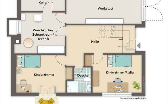 Immobilie in Münchenwiler - "Architekten und Künstlerhaus - Münchenwiler BE" - Bild 12