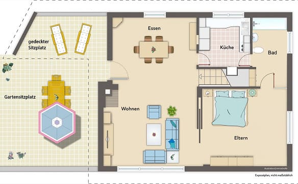 Immobilie in Münchenwiler - "Architekten und Künstlerhaus - Münchenwiler BE" - Bild 13
