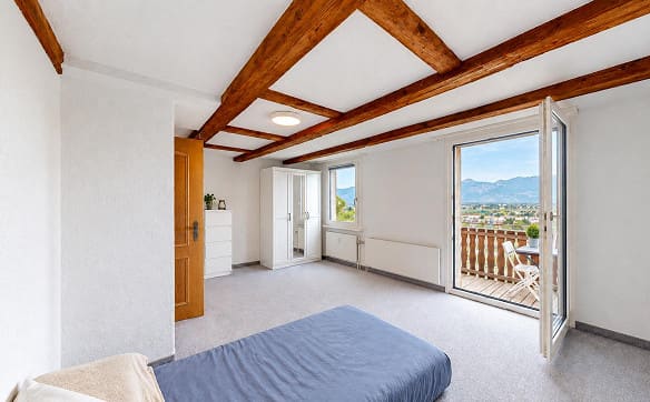Immobilie in Au Sg - Panorama Blick über das Rheintal- 3.5 Zimmer Wohnung in Au zu verka... - Bild 3