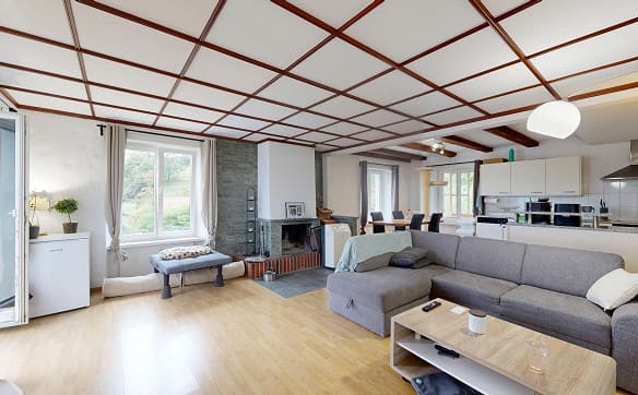 Immobilie in Au Sg - 4.5 Zimmer Maisonette Wohnung mit Panorama Blick übers Rheintal zu ... - Bild 0