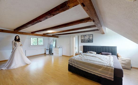Immobilie in Au Sg - 4.5 Zimmer Maisonette Wohnung mit Panorama Blick übers Rheintal zu ... - Bild 2