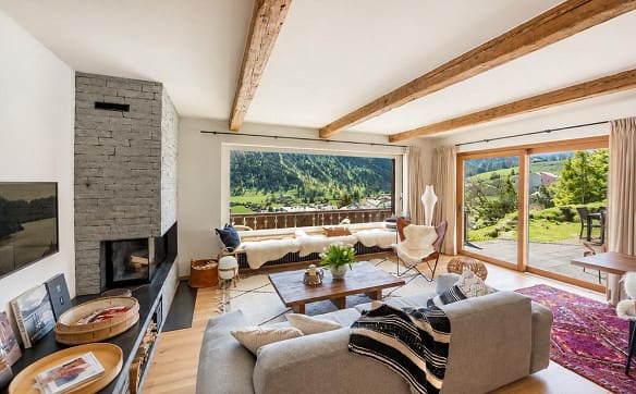 Immobilie in Zuoz - Zuoz: Ferienwohnung mit Bergsicht und Terrasse - Bild 0
