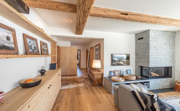 Immobilie in Zuoz - Zuoz: Ferienwohnung mit Bergsicht und Terrasse - Bild 1