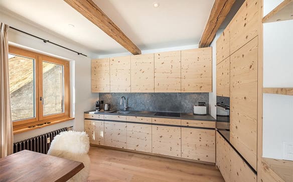 Immobilie in Zuoz - Zuoz: Ferienwohnung mit Bergsicht und Terrasse - Bild 2