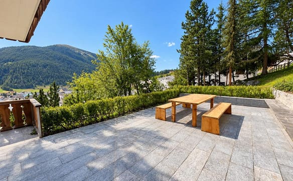 Immobilie in Zuoz - Zuoz: Ferienwohnung mit Bergsicht und Terrasse - Bild 6