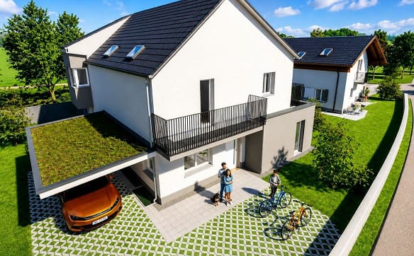 Immobilie in Bannwil - Neubau 6.5-Zi.-Einfamilienhaus mit Garten - Bild 0