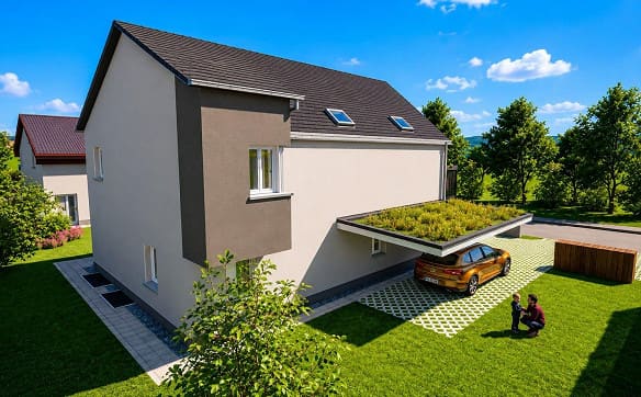 Immobilie in Bannwil - Neubau 6.5-Zi.-Einfamilienhaus mit Garten - Bild 2