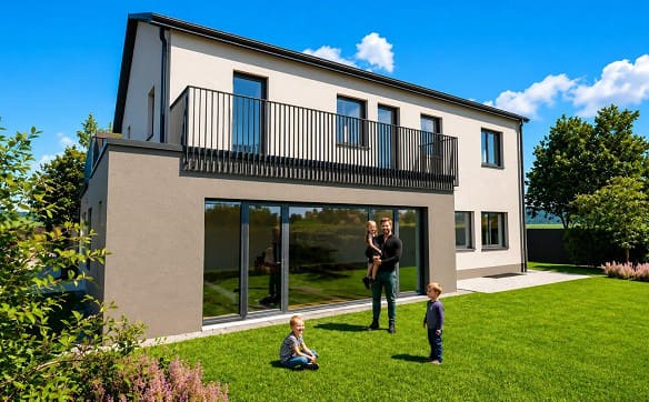 Immobilie in Bannwil - Neubau 6.5-Zi.-Einfamilienhaus mit Garten - Bild 3